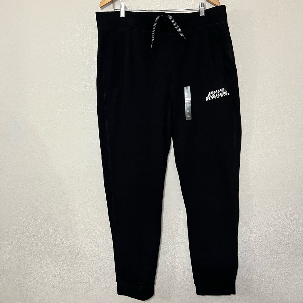ARMANI EXCHANGE Men’s Sport pants in Black Size XL